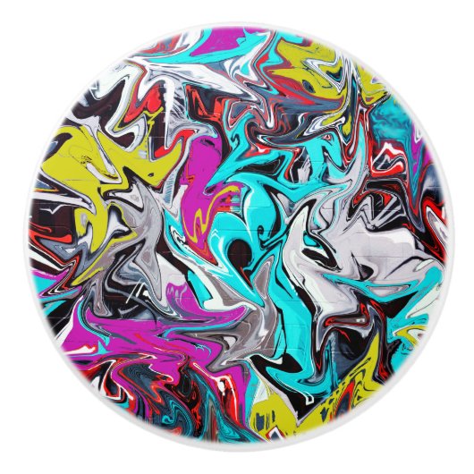 Graffiti Keramikknauf (Vorderseite)