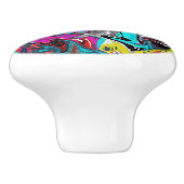 Graffiti Keramikknauf (Seitenansicht)