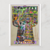 Graffiti Kimono Postkarte (Vorderseite)