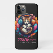 Graffiti Kitten Vibe - Brown Tabby Case-Mate iPhone Hülle (Rückseite)