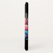 Graffiti Kitty Vibe Case - Black (Hinten/Rechts)