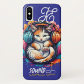 Graffiti Kitty Vibe Case - Calico (Rückseite)