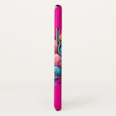 Graffiti Kitty Vibe Case - White (Hinten/Rechts)