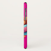 Graffiti Kitty Vibe Case - White (Hinten/Links)