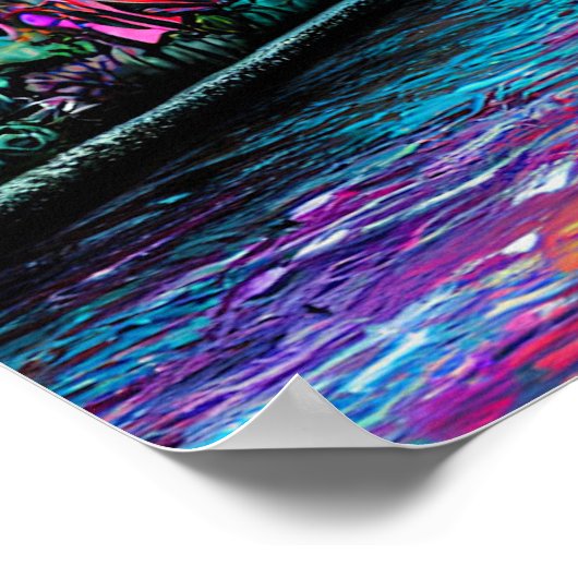 Graffiti kommt in Live-Poster Poster (Ecke)