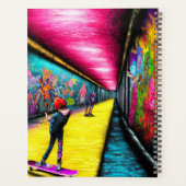 Graffiti kommt zum Leben Planer (Rückseite)