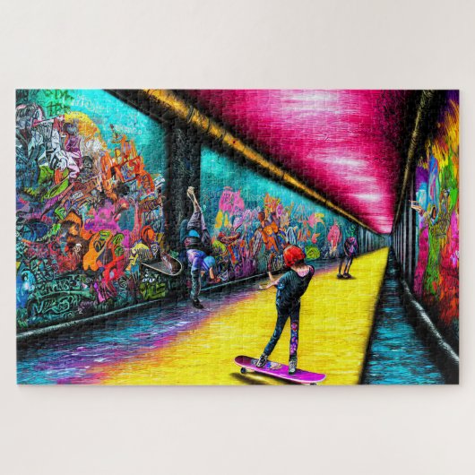 Graffiti kommt zum Leben Puzzle (Horizontal)