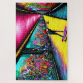 Graffiti kommt zum Leben Puzzle (Vertikal)