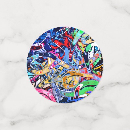 Graffiti Konfetti (Klein Vorderseite)