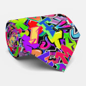 Graffiti Krawatte (Gerollt)