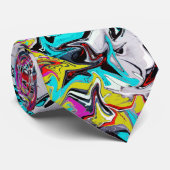 Graffiti Krawatte (Gerollt)
