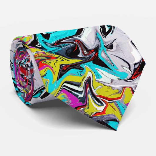 Graffiti Krawatte (Gerollt)