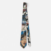 Graffiti Krawatte Berlin (Vorderseite)