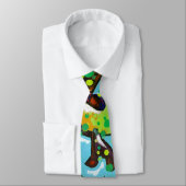 Graffiti-Krawatte Krawatte (Gebunden)