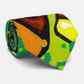 Graffiti-Krawatte Krawatte (Gerollt)