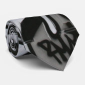 Graffiti-Krawatte Krawatte (Gerollt)