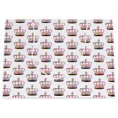 Graffiti-Krone Große Geschenktüte (Vorderseite)