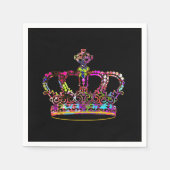 Graffiti-Krone Serviette (Vorderseite)