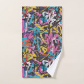 Graffiti-Kunst Badhandtuch Set (Handtuch)