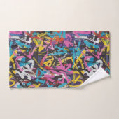 Graffiti-Kunst Badhandtuch Set (Handtuch)
