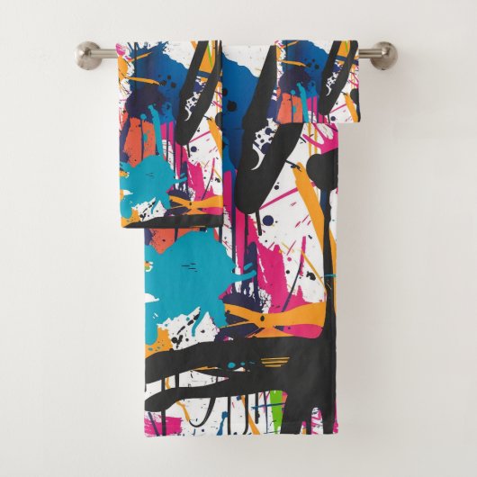 Graffiti-Kunst Badhandtuch Set (Insitu)