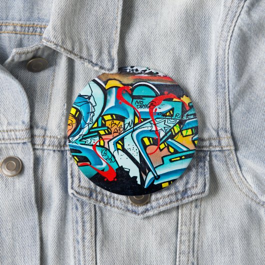 Graffiti Kunst Button (Beispiel)