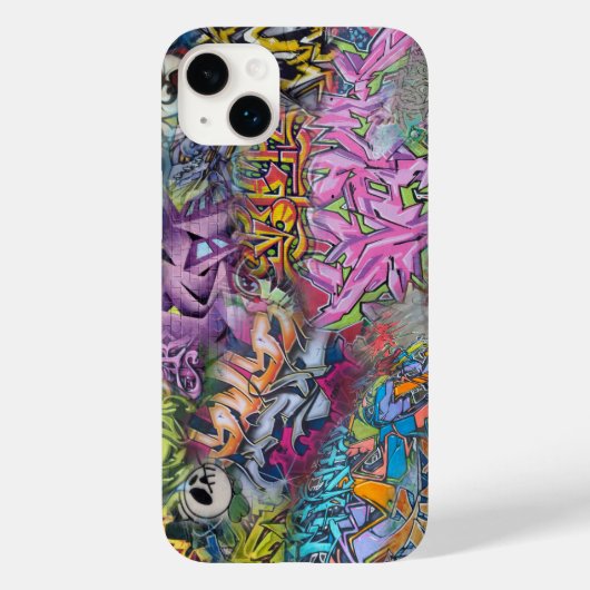Graffiti-Kunst Case-Mate iPhone Hülle (Rückseite)