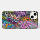 Graffiti-Kunst Case-Mate iPhone Hülle (Rückseite (Horizontal))