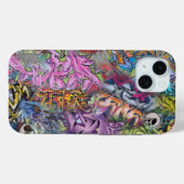 Graffiti-Kunst Case-Mate iPhone Hülle (Rückseite (Horizontal))