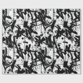 Graffiti-Kunst Geschenkpapier (Flach)