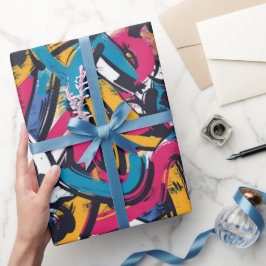 Graffiti-Kunst Geschenkpapier