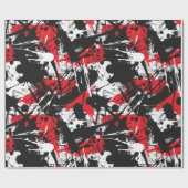 Graffiti-Kunst Geschenkpapier (Flach)