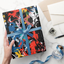 Graffiti-Kunst Geschenkpapier