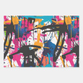 Graffiti-Kunst Geschenkpapier Set (Vorderseite 2)