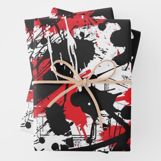 Graffiti-Kunst Geschenkpapier Set (Beispiel)