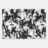 Graffiti-Kunst Geschenkpapier Set (Vorderseite 2)