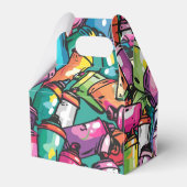 Graffiti-Kunst Geschenkschachtel (Rückseite)