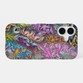 Graffiti-Kunst iPhone 16 Hülle (Rückseite (Horizontal))