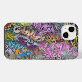 Graffiti-Kunst iPhone Hülle (Rückseite (Horizontal))