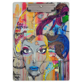 Graffiti-Kunst Klemmbrett (Vorderseite)