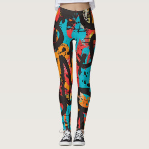 Graffiti-Kunst Leggings