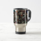 Graffiti-Kunst-Reise-Tasse Reisebecher (VorderseiteRechts)
