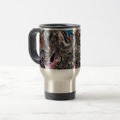 Graffiti-Kunst-Reise-Tasse Reisebecher (Vorderseite Links)