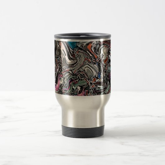 Graffiti-Kunst-Reise-Tasse Reisebecher (Mittel)