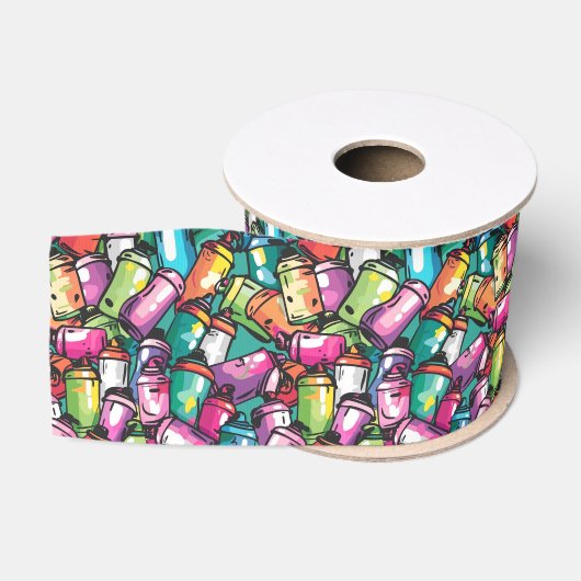 Graffiti-Kunst Ripsband (Spule)
