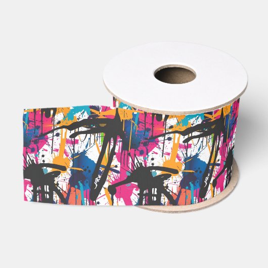 Graffiti-Kunst Ripsband (Spule)