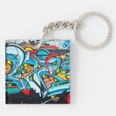 Graffiti Kunst Schlüsselanhänger (Rückseite)