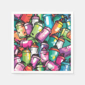 Graffiti-Kunst Serviette (Vorderseite)