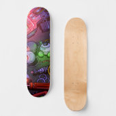 Graffiti-Kunst Skateboard (Vorderseite)