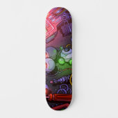 Graffiti-Kunst Skateboard (Vorderseite)